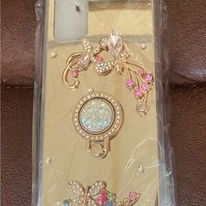Elegant Gold Butterfly Phone Case